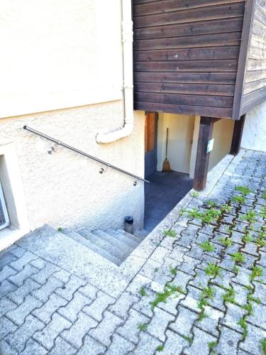 a skateboard on the side of a building at Leo11 in Traunstein