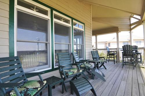 Balkón nebo terasa v ubytování A Pointe Of View