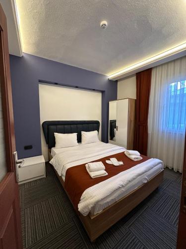 Ένα ή περισσότερα κρεβάτια σε δωμάτιο στο Vira Suite Otel