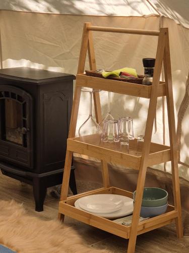 Una cama o camas en una habitación de Šaman