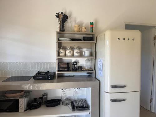 Køkken eller tekøkken på Cadle Craft Cottage