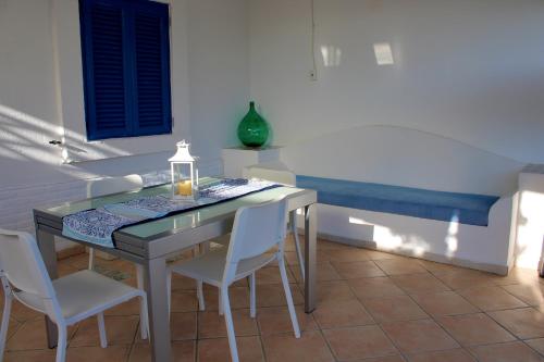 Ruang duduk di EcoLiving Casa Vacanze