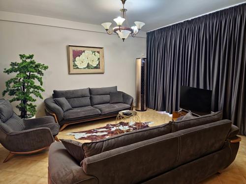 Χώρος καθιστικού στο Elly Apartment