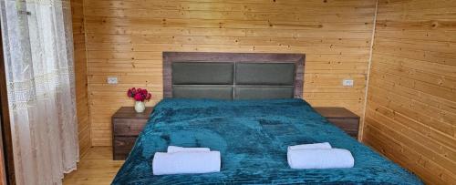 Ένα ή περισσότερα κρεβάτια σε δωμάτιο στο Cozy house