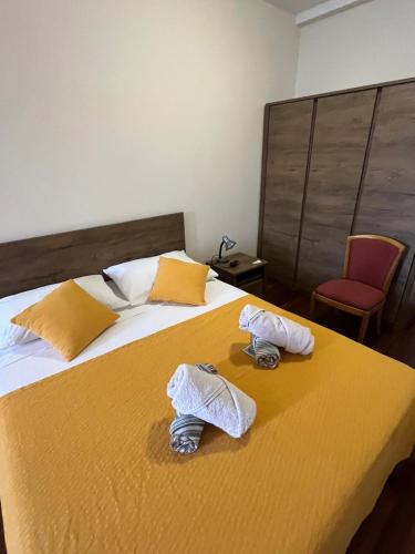 Katil atau katil-katil dalam bilik di Boutique Hotel Tomić