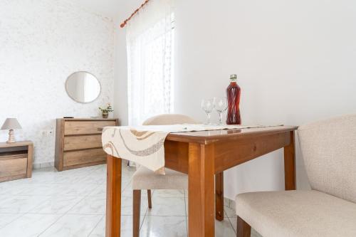 Postel nebo postele na pokoji v ubytování Kastro Kera