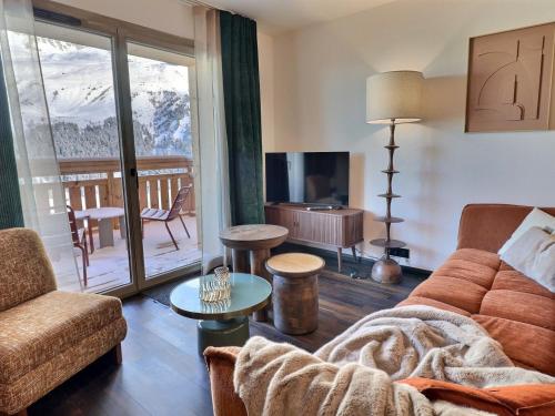 3 pièces cabine moderne - Proche pistes & commerces, parking inclus, non-fumeur - FR-1-182-262