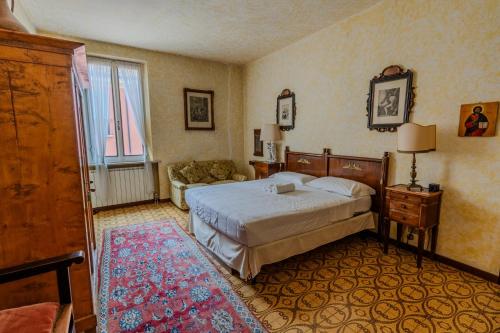 Postel nebo postele na pokoji v ubytování Suite Mazzini 23