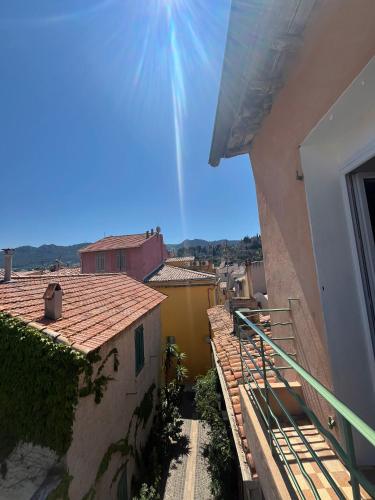 a view from the balcony of a house at Appartement Cassis in Cassis