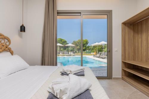 Πισίνα στο ή κοντά στο Villa Ismini Periyali