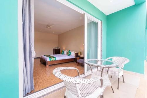 Postel nebo postele na pokoji v ubytování La ritz beach resort