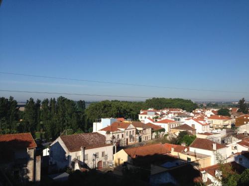 a view of a town with houses at Soltejo in Vila Nova da Barquinha