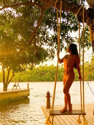 Επισκέπτες που μένουν στο Pousada Do Rio Barreirinhas