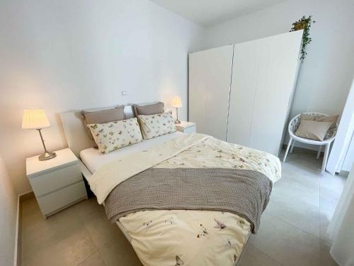 Posteľ alebo postele v izbe v ubytovaní Apartment in Crikvenica 42636