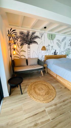 Χώρος καθιστικού στο Tropik Marina - La belle vue