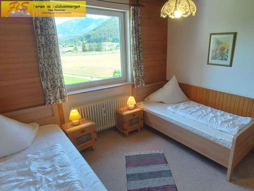 Posteľ alebo postele v izbe v ubytovaní Apartment Bad Mitterndorf - Steiermark 432