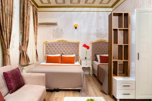 Posezení v ubytování Alhambra Apart Hotel