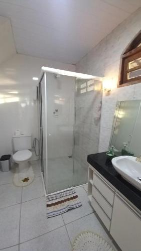 Ένα μπάνιο στο Sítio Aconchegante Familiar