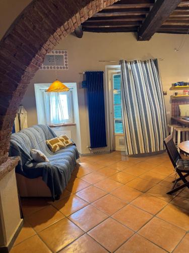Χώρος καθιστικού στο Casa Patrizia nel castello