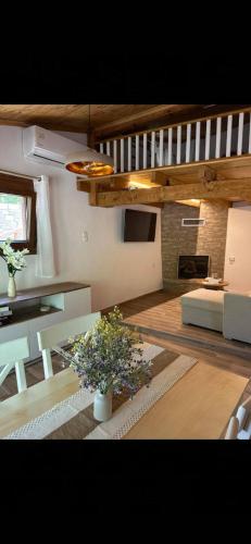 Η κουζίνα ή μικρή κουζίνα στο Luxury loft