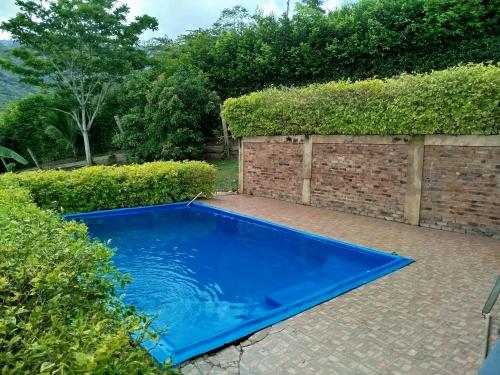 Swimmingpoolen hos eller tæt på casa de campo el porvenir