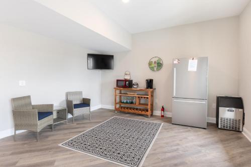 Η κουζίνα ή μικρή κουζίνα στο Grey Pearl Villa