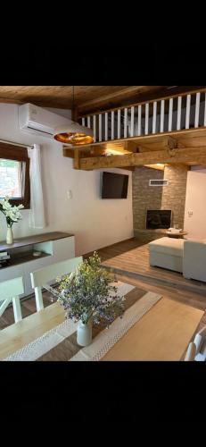 Η κουζίνα ή μικρή κουζίνα στο Luxury loft