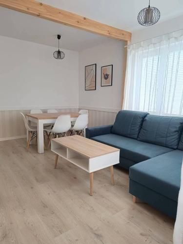 Posezení v ubytování Apartament Pod Bzem Puck
