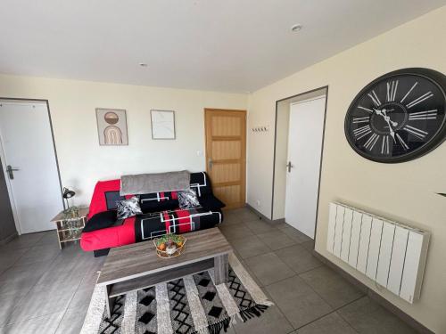 Posezení v ubytování Le Cocon de Beynat - 1 Chambre