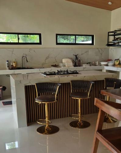 Dapur atau dapur kecil di Villa de Miguel