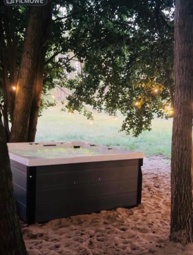 Fotografie z fotogalerie ubytování Łąka MOO agroturystyka nad jeziorem, jacuzzi v destinaci Lgiń
