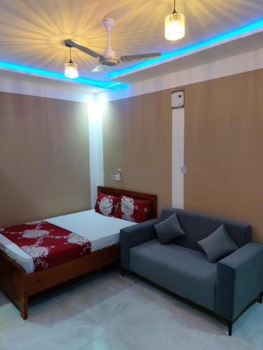 Ruang duduk di Saceaas homes