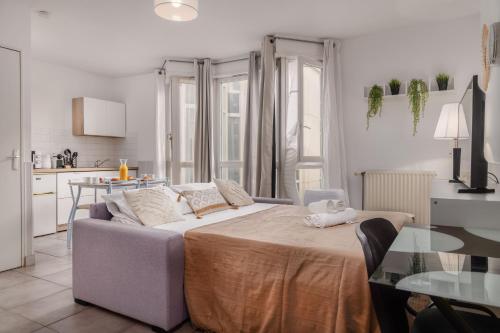 Montpellier Centre - Antigone - Parking Privé et Gratuit