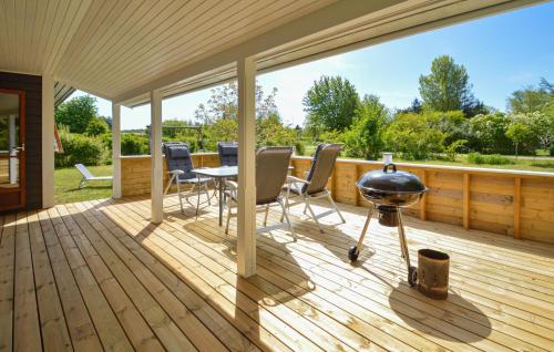 Μπαλκόνι ή βεράντα στο 3 Bedroom Pet Friendly Home In Nakskov