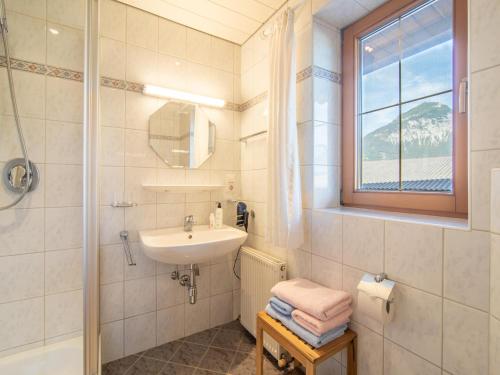Kúpeľňa v ubytovaní Schleicherhof I