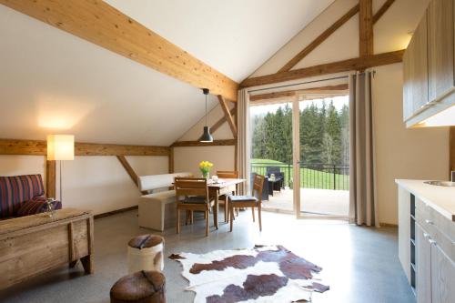 Posezení v ubytování Ferienloft Waldblick