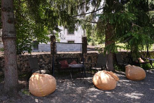 EcoLife Lodge Hotel & Restaurantにある庭
