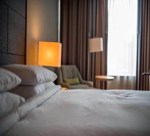 Katil atau katil-katil dalam bilik di Hotel 24 7