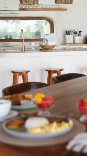 Jídlo v bed and breakfast nebo okolí