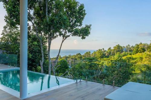 Πισίνα στο ή κοντά στο Villa Jazz sea view & Pool