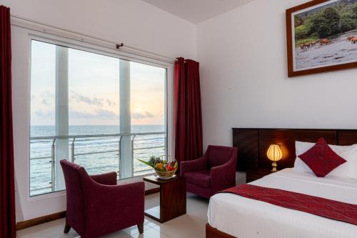 Cama o camas de una habitación en Mirage Colombo