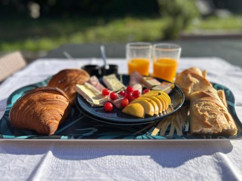 Mad på bed and breakfast-stedet eller i nærheden