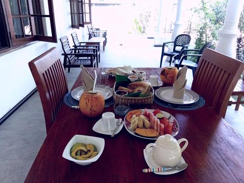 Jídlo v penzionu nebo okolí