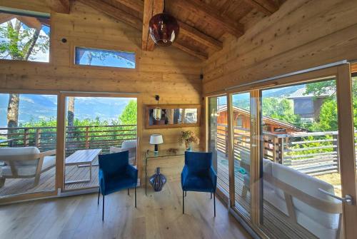 Modern Chalet With Mont Blanc Views