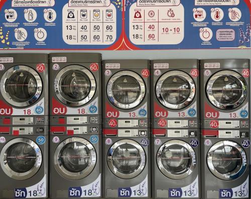 a row of parking meters in a store at Anattaya Holiday Home in Ko Yao Noi