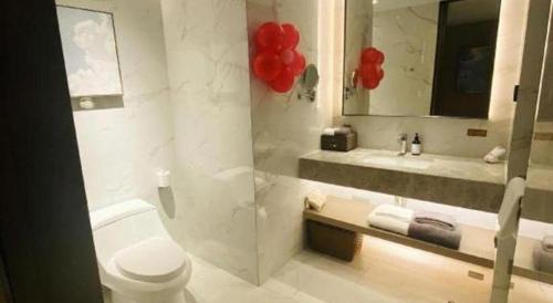 Ένα μπάνιο στο Onejee Hotel Shenzhen