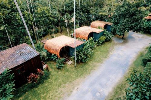 Landskap semula jadi dekat dengan resort
