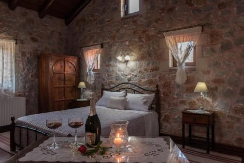 Кровать или кровати в номере Villa Fabrica