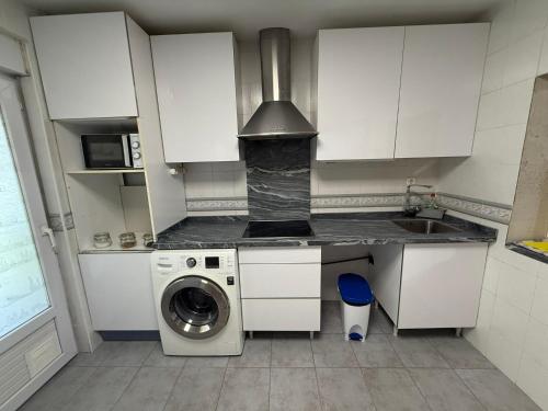 Dapur atau dapur kecil di Casa Pumba