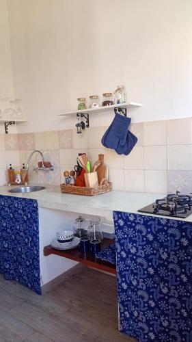Küche/Küchenzeile in der Unterkunft Beach Villas Lombok
